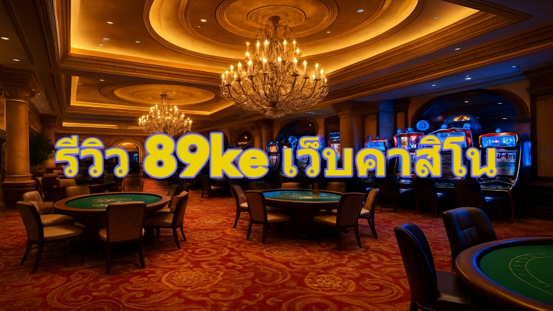 รีวิว 89ke เว็บคาสิโน